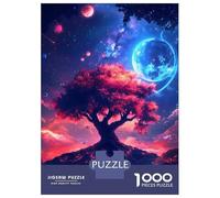 Puzzle Per Adolescenti Da 1000 Pezzi Cosmic Tree of Life Space Planets Nature Landscape Puzzle Per Adulti Giochi Rilassanti Regalo Di Compleanno Regali Per Amici E Familiari 52x38cm/1000pcs