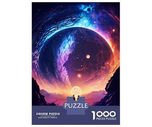 Puzzle Per Adolescenti Da 1000 Pezzi Couple Spacewalk Landscape Puzzle Per Adolescenti Giocattolo Decorazione Da Parete Corsa Di Velocità Gioco Impegnativo Regali 38x26cm/1000pcs