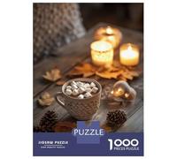 Puzzle Per Adolescenti Da 1000 Pezzi Cozy Autumn Evening Puzzle Per Adulti Gioco Rompicapo Migliora La Memoria Regali Per Amici E Familiari 38x26cm/1000pcs