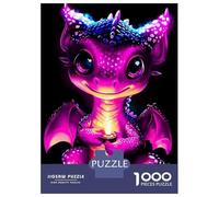 Puzzle Per Adolescenti Da 1000 Pezzi Cute Baby Dragon Puzzle Per Adulti Giochi Rilassanti Sfida Difficile Interazione Genitore-figlio 70x50cm/1000pcs