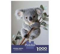 Puzzle Per Adolescenti Da 1000 Pezzi Cute Fluffy Koala Puzzle Per Adulti Gioco Rompicapo Decorazione Per La Casa Interazione Genitore-figlio 52x38cm/1000pcs