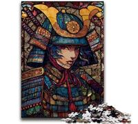 Puzzle per adolescenti da 1000 pezzi, Dea delle vetrate colorate, gioco stimolante e gioco per famiglie, ideale come regalo per tutta la famiglia, 50x75cm