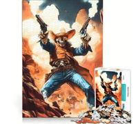 Puzzle per adolescenti da 1000 pezzi "Dead Man's Dust", gioco rilassante, decorazione per la casa, adatto per la decorazione della scrivania 38x26cm