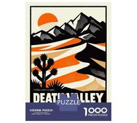 Puzzle Per Adolescenti Da 1000 Pezzi Death Valley National Park Poster Puzzle Per Adolescenti Giocattolo Decorazione Murale Decorazione Per La Casa Interazione Genitore-figlio 70x50cm/1000pcs
