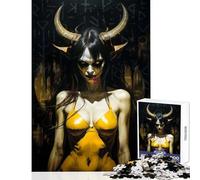 Puzzle per adolescenti da 1000 pezzi decorazione da parete con la figlia degli abissi regali di Babbo Natale segreto giochi divertenti attività divertenti a casa dimensioni 50x75cm