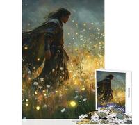 Puzzle per adolescenti da 1000 pezzi decorazione da parete con la solitudine dell'uomo regali di Babbo Natale segreto giochi divertenti attività divertenti a casa dimensioni 38x52cm