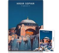 Puzzle per adolescenti da 1000 pezzi di Santa Sofia, gioco di sfida unico per divertimento in famiglia, regali di compleanno, dimensioni 50x75cm