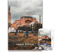 Puzzle per adolescenti da 1000 pezzi di Santa Sofia, gioco di sfida unico per divertimento in famiglia, regali di compleanno, dimensioni 50x75cm