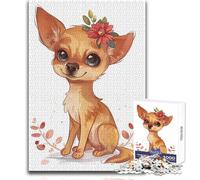 Puzzle per adolescenti da 1000 pezzi Dingo, goditi ore di relax tranquille e accoglienti, taglio netto, giocattolo durevole, dimensioni 38x26cm