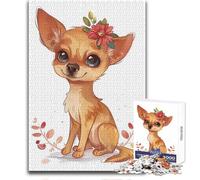 Puzzle per adolescenti da 1000 pezzi Dingo, goditi ore di relax tranquille e accoglienti, taglio netto, giocattolo durevole, dimensioni 50x75cm