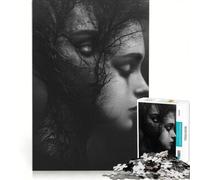 Puzzle per adolescenti da 1000 pezzi: donna che si trasforma in albero giocattolo educativo per divertimento in famiglia compleanno e Natale 50x75cm