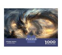 Puzzle Per Adolescenti Da 1000 Pezzi Dragon Fantasy Artwork Puzzle Per Adulti Giochi Rilassanti Regalo Di Compleanno Regali Per Amici E Familiari 38x26cm/1000pcs
