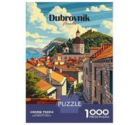 Puzzle Per Adolescenti Da 1000 Pezzi Dubrovnik Croatia Travel Puzzle Per Adulti Gioco Rompicapo Migliora La Memoria Regali Per Amici E Familiari 38x26cm/1000pcs