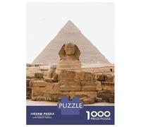 Puzzle Per Adolescenti Da 1000 Pezzi Egypt Giza Pyramids Desert Puzzle Per Adolescenti Giochi Rilassanti Corsa Di Velocità Manuale Per È Ideale Come Regalo 70x50cm/1000pcs