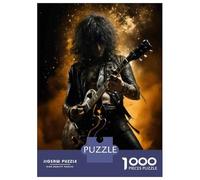 Puzzle Per Adolescenti Da 1000 Pezzi Electric Guitar Performance Puzzle Per Adulti Giocattoli Antistress Sfida Difficile Gioco Impegnativo Regali 52x38cm/1000pcs