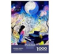 Puzzle Per Adolescenti Da 1000 Pezzi Enigma Piano Dream Puzzle Per Adulti Giocattolo Decorazione Da Parete Analisi E Logica Gioco Stimolante Regali 38x26cm/1000pcs