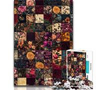 Puzzle per adolescenti da 1000 pezzi, esemplari di piante, antistress, per ammazzare il tempo in vacanza, lista dei desideri con Babbo Natale (75x50cm)