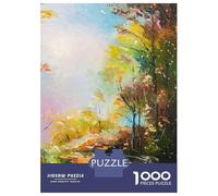 Puzzle Per Adolescenti Da 1000 Pezzi Fall Forest Puzzle Per Adulti Gioco Pratico Analisi E Logica Interazione Genitore-figlio 70x50cm/1000pcs