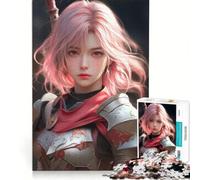 Puzzle per adolescenti da 1000 pezzi fanciulla valchiria antistress rilassante per la mente gioco di sfida unico 38x26cm