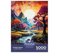 Puzzle Per Adolescenti Da 1000 Pezzi Fantasy Forest Landscape Puzzle Per Adulti Giocattolo Decorazione Da Parete Regali Per Donne Divertimento A Casa Attività, 52x38cm/1000pcs