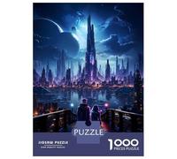 Puzzle Per Adolescenti Da 1000 Pezzi Fantasy Future Cyber City Puzzle Per Adolescenti Giochi Rilassanti Regali Per Donne Regali Per Amici E Familiari 70x50cm/1000pcs