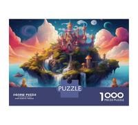 Puzzle Per Adolescenti Da 1000 Pezzi Fantasy Island Castle Puzzle Per Adulti Gioco Pratico Migliora La Memoria Ottimo Regalo Per I Giocatori 52x38cm/1000pcs