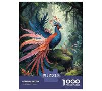 Puzzle Per Adolescenti Da 1000 Pezzi Fantasy Phoenix Art Print-3 Puzzle Per Adolescenti Giochi Rilassanti Corsa Di Velocità Manuale Per È Ideale Come Regalo 38x26cm/1000pcs