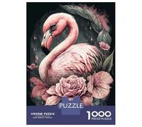 Puzzle Per Adolescenti Da 1000 Pezzi Flamingo Fable Puzzle Per Adulti Gioco Pratico Migliora La Memoria Ottimo Regalo Per I Giocatori 38x26cm/1000pcs