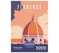 Puzzle Per Adolescenti Da 1000 Pezzi Florence Italy Travel Puzzle Per Adolescenti Gioco Per Famiglie Migliora La Memoria Regali Di Natale E Compleanno 70x50cm/1000pcs