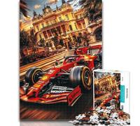 Puzzle per adolescenti da 1000 pezzi Formula Racing da 1000 pezzi per adulti, per giochi educativi, giocattoli, decorazioni per la casa e regali unici, 50x75cm