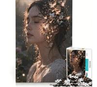 Puzzle per adolescenti da 1000 pezzi "Frammenti di un'anima che svanisce" gioco educativo per migliorare la memoria regalo di compleanno 38x52cm