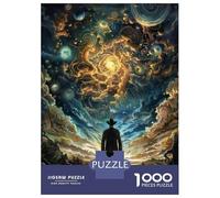 Puzzle Per Adolescenti Da 1000 Pezzi Galactic Journey Cosmic Art Print Puzzle Per Adulti Giocattolo Decorazione Da Parete Regalo Decorativo Perfetto Per Amici E Familiari 38x26cm/1000pcs
