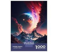 Puzzle Per Adolescenti Da 1000 Pezzi Galactic Mountain Planet Puzzle Per Adolescenti Giochi Rilassanti Corsa Di Velocità Manuale Per È Ideale Come Regalo 52x38cm/1000pcs