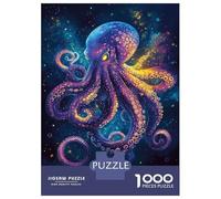 Puzzle Per Adolescenti Da 1000 Pezzi Galactic Octopus -1 Puzzle Per Adolescenti Gioco Per Famiglie Sfida Difficile Regali Unici Per Compleanno E Natale 70x50cm/1000pcs
