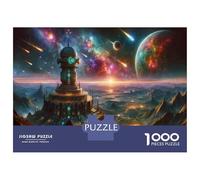 Puzzle Per Adolescenti Da 1000 Pezzi Galactic Tower Space Exploration Hub Puzzle Per Adulti Giochi Rilassanti Regalo Di Compleanno Regali Per Amici E Familiari 38x26cm/1000pcs