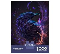 Puzzle Per Adolescenti Da 1000 Pezzi Galaxy Raven Crow Bird Puzzle Per Adulti Gioco Pratico Analisi E Logica Interazione Genitore-figlio 70x50cm/1000pcs
