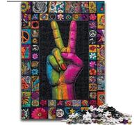 Puzzle per adolescenti da 1000 pezzi, gesto "Sì", giocattoli educativi ideali come regalo per tutta la famiglia, dai 14 anni in su (dimensioni 26x38cm)
