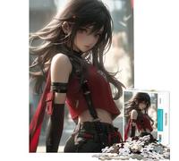 Puzzle per adolescenti da 1000 pezzi gioco anime ragazza fanciulla giocattolo avvincente per coltivare la pazienza gioco rompicapo decorazione perfetta regalo divertente (dimensioni 38x26cm)