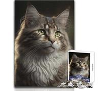 Puzzle per adolescenti da 1000 pezzi, gioco di design generativo con intelligenza artificiale, decorazione perfetta, regalo per compleanni, dimensioni 38x26cm