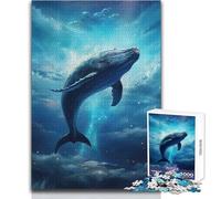 Puzzle per adolescenti da 1000 pezzi, gioco educativo per famiglie, esplorazione eterea, difficile, regalo di compleanno, dimensioni 38x52cm