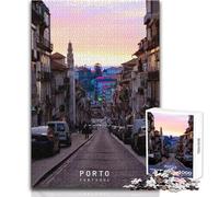Puzzle per adolescenti da 1000 pezzi, gioco educativo per famiglie, Porto, migliora la memoria, regali di Babbo Natale segreto, dimensioni 38x26cm