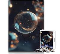 Puzzle per adolescenti da 1000 pezzi, gioco educativo per famiglie, sfera della galassia dorata, difficile, regalo di compleanno, dimensioni 38x26cm