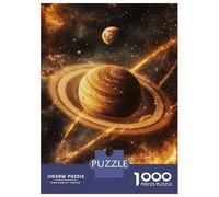 Puzzle Per Adolescenti Da 1000 Pezzi Golden Cosmic Realm Puzzle Per Adolescenti Giocattolo Decorazione Murale Decorazione Per La Casa Interazione Genitore-figlio 52x38cm/1000pcs