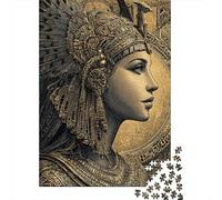 Puzzle Per Adolescenti Da 1000 Pezzi Golden Egyptian Queen Art Print Puzzle Per Adulti Gioco Rompicapo Migliora La Memoria Regali Per Amici E Familiari 52x38cm/1000pcs