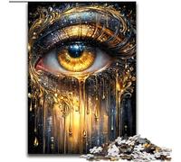 Puzzle per adolescenti da 1000 pezzi, Golden Eye, educativo e didattico, ideale come regalo per tutta la famiglia (dimensioni 50x75cm)