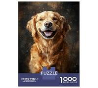 Puzzle Per Adolescenti Da 1000 Pezzi Golden Joyful Canine-1 Puzzle Per Adulti Gioco Pratico Analisi E Logica Interazione Genitore-figlio 52x38cm/1000pcs