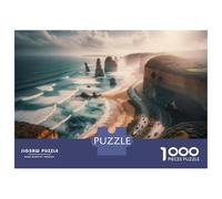 Puzzle Per Adolescenti Da 1000 Pezzi Great Ocean Road Scenic Drive Puzzle Per Adulti Gioco Per Famiglie Antistress Interazione Genitore-figlio 70x50cm/1000pcs