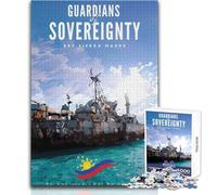 Puzzle per adolescenti da 1000 pezzi Guardiani della sovranità Gioco di sfida unico per divertimento in famiglia Regali di compleanno Dimensioni 38x52cm