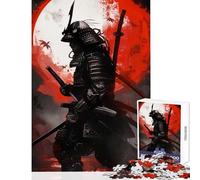 Puzzle per adolescenti da 1000 pezzi guerrieri samurai giapponesi giocattoli antistress idee regalo giochi per famiglie adatti per la decorazione della scrivania dimensioni 38x26cm