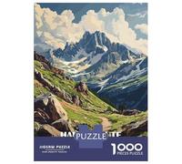 Puzzle Per Adolescenti Da 1000 Pezzi Haute Route Pyrenees Landscape Art Puzzle Per Adulti Giocattolo Decorazione Da Parete Regalo Decorativo Perfetto Per Amici E Familiari 52x38cm/1000pcs